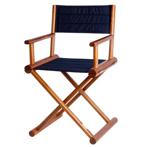 Chaise du Directeur - Bleu Marine, Couleur: Navy blue