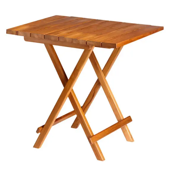 Table en teck pliante