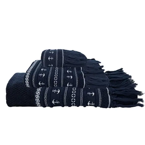 Santorini Anchors Towel Set