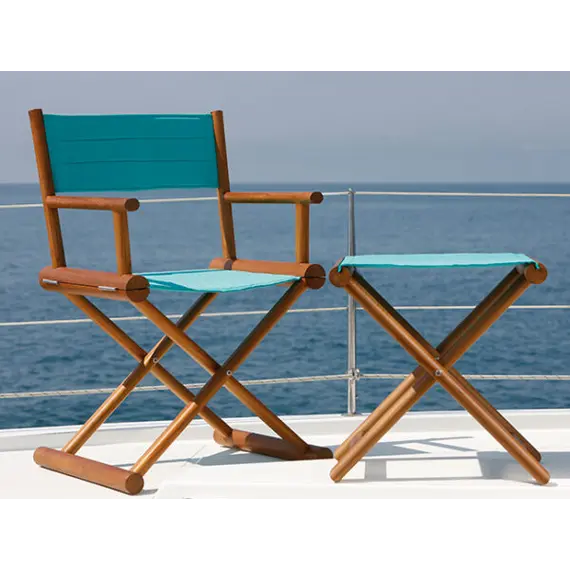 Folding Stool - Turquoise, Color: Turquoise, 2 image Folding Stool - Turquoise, Color: Turquoise, 2 image