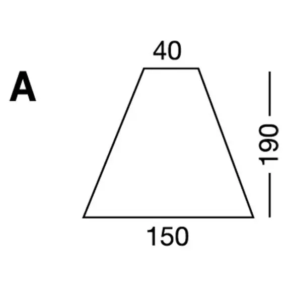 Modèle de feuille élastique A - Blanc