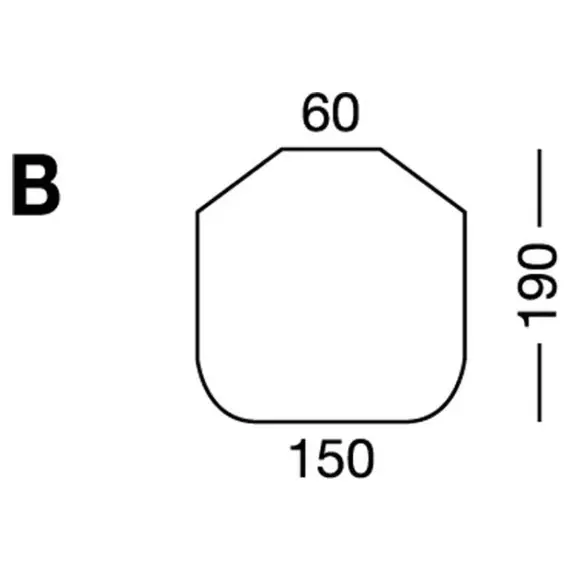 Modèle de drap élastique B - Blanc