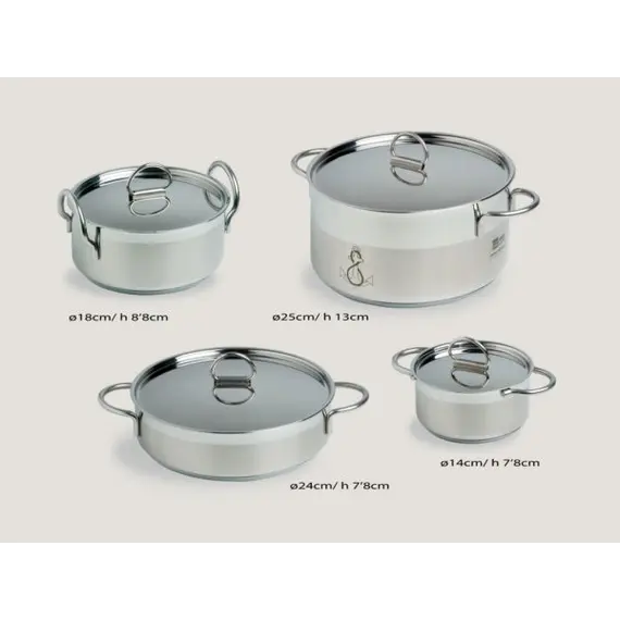 Stackable Kitchen Battery Set - 7 Pieces, 4 image Stackable Kitchen Battery Set - 7 Pieces, 4 image