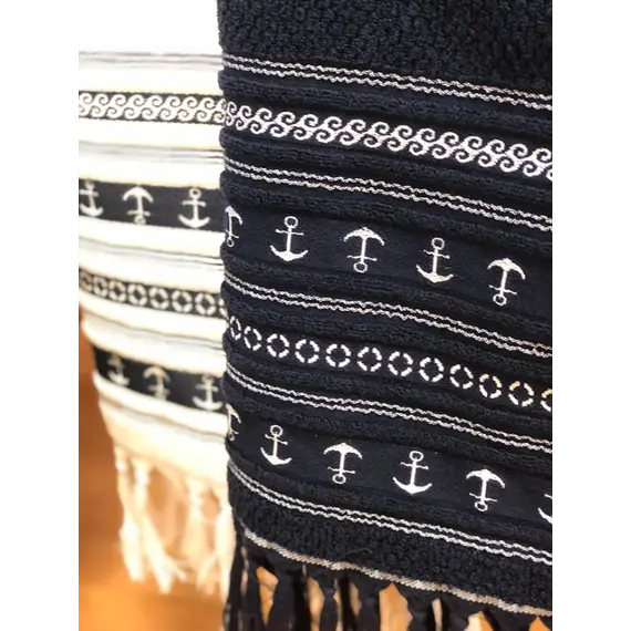 Ensemble de serviettes Santorini Anchors, 4 image