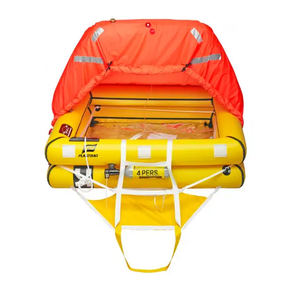 Liferaft Transocean ISO 9650 in Valise - 4P - Emergency pack >24h, Persons: 4, Package: Bag