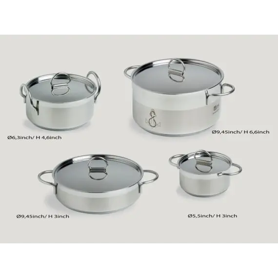 Stackable Kitchen Battery Set - 7 Pieces, 5 image Stackable Kitchen Battery Set - 7 Pieces, 5 image