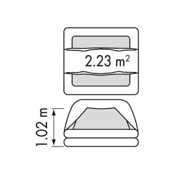 Radeau de sauvetage Transocean ISO 9650 en valise - 6P - Pack d'urgence >24h, Personnes: 6, Forfait: Bag, 3 image