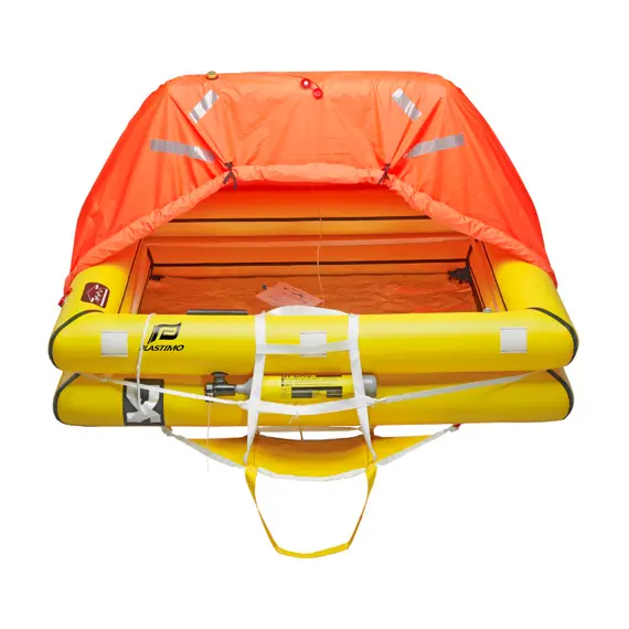 Liferaft Transocean ISO 9650 in Canister - 6P - Emergency pack >24h, Persons: 6, Package: Container