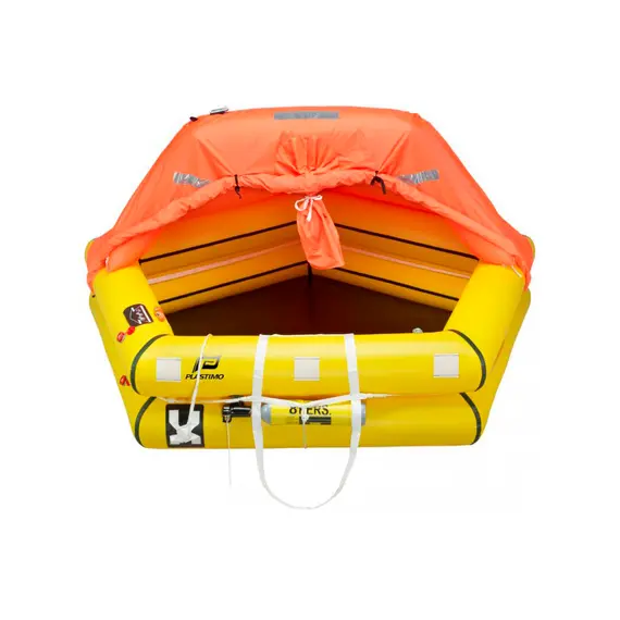 Liferaft Transocean ISO 9650 in Canister  - 8P - Emergency pack >24h, Persons: 8, Package: Container