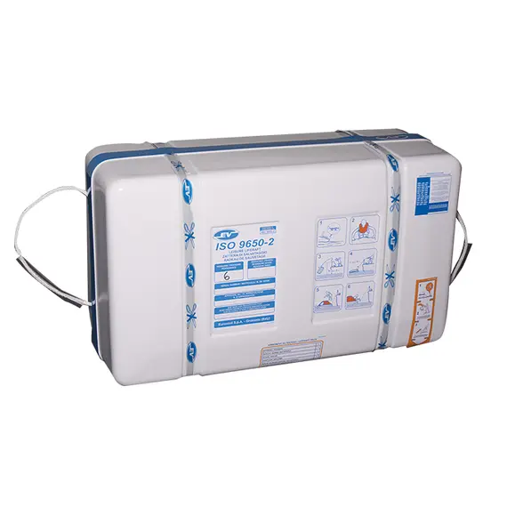 Liferaft Syntesy 9650 - 6P - ABS Container, Persons: 6, 2 image