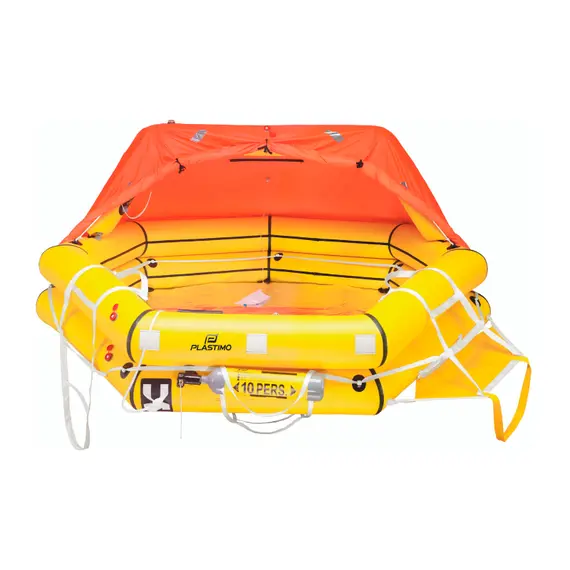 Liferaft Transocean ISO 9650 in Canister - 12P - Emergency pack >24h, Persons: 12, Package: Container