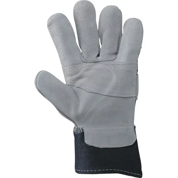 Gants de travail en cuir brut, 2 image Gants de travail en cuir brut, 2 image