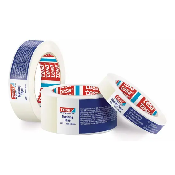 Tesa Paper Tape - 50m - 50mm, Width, mm: 50