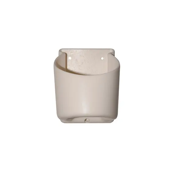 White Can Holder - Soft PVC