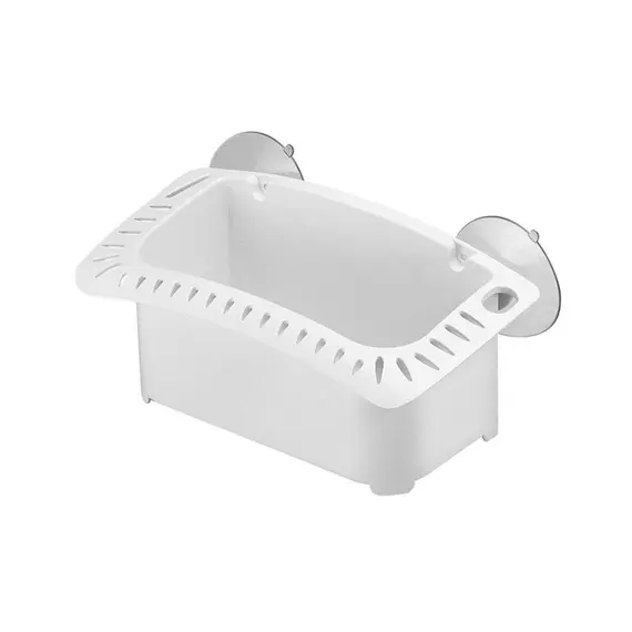 Boîte de rangement en plastique blanc - 238mm