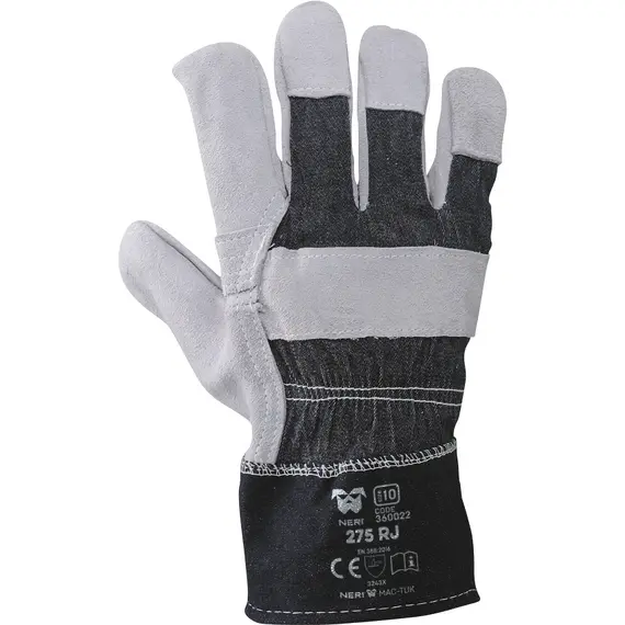 Gants de travail en cuir brut