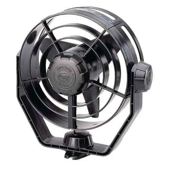 Black Turbo Fan - 24V, Color: Black, Voltage, V DC: 24