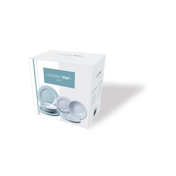 Kitchenware Set for 4 People - Atoll Line, 2 image Kitchenware Set for 4 People - Atoll Line, 2 image