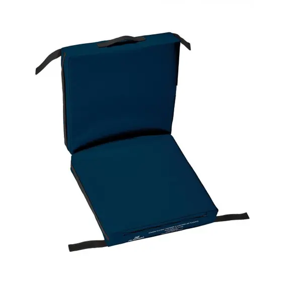 Coussin Double Flottant Bleu Marine, Dimensions, cm: 740x370x75, Couleur: Navy blue