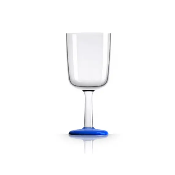 Wine Glass - Blue Klein Line