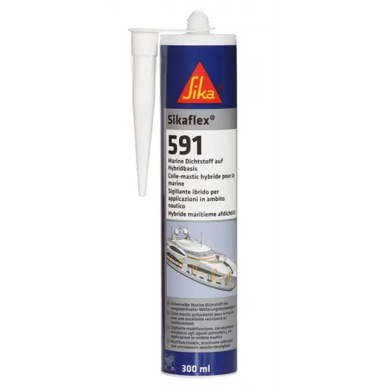 Sikaflex 591 - 300ml - Black, Capacity, ml: 300, Color: Black
