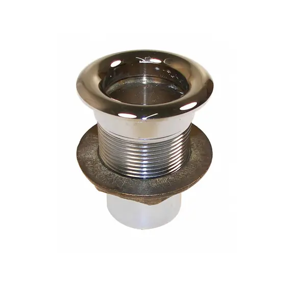 Bague en laiton chromé