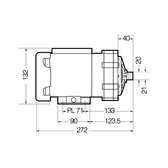 Pompe à eau de mer - PMD-1521 GPG2