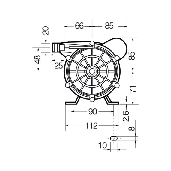 Pompe à eau de mer - PMD-1521 GPG2, 2 image Pompe à eau de mer - PMD-1521 GPG2, 2 image