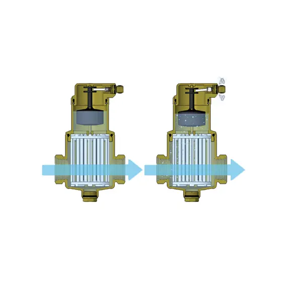 Deaerator for Heating System - 1", 3 image Deaerator for Heating System - 1", 3 image