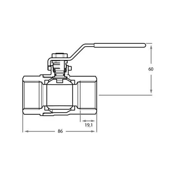 Van Valve - 3/4, 2 image Van Valve - 3/4, 2 image