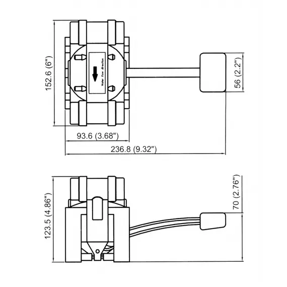 Pompe à pied - 12 L/min, 2 image