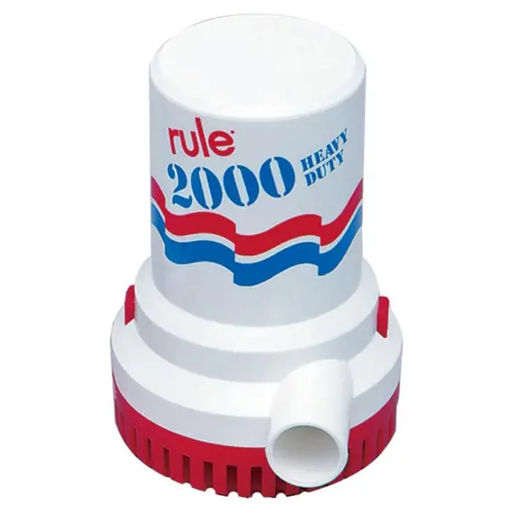 Pompe de cale RULE 2000 - 24V, Tension, V CC: 24