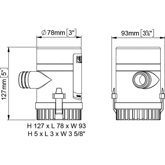 Pompe UP1000 - 24V, Tension, V CC: 24, 2 image Pompe UP1000 - 24V, Tension, V CC: 24, 2 image