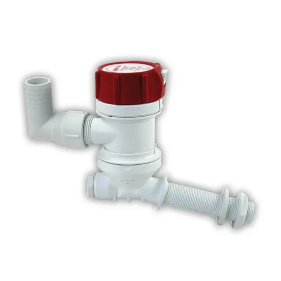 Pompe d'immersion ventilée de la série Pro - Entrée angulaire - 12V