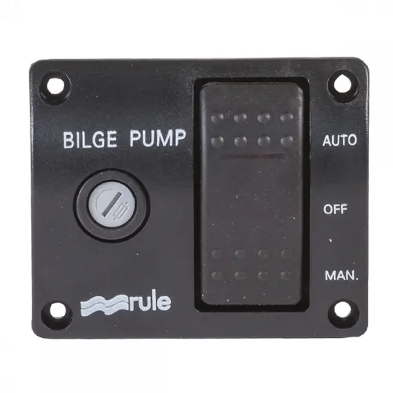 Panneau de règle pour pompe de cale - 12-24V