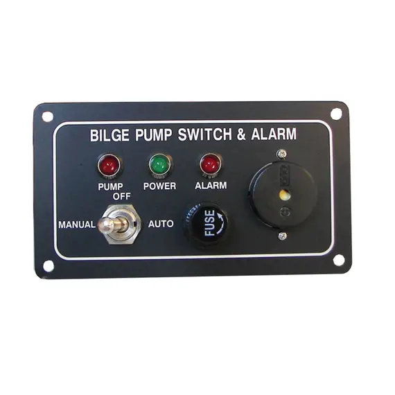 Panel with Alarm for Bilge Pump