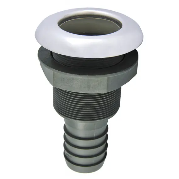 Straight thru hull scupper diameter 38mm