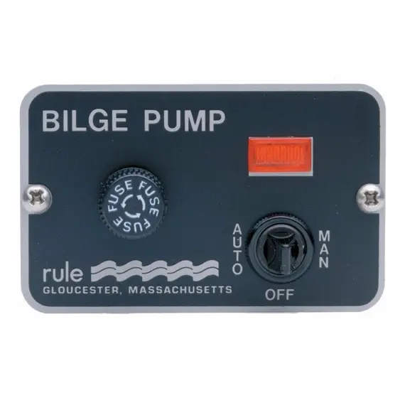 Panneau de règle pour pompe de cale - 12V