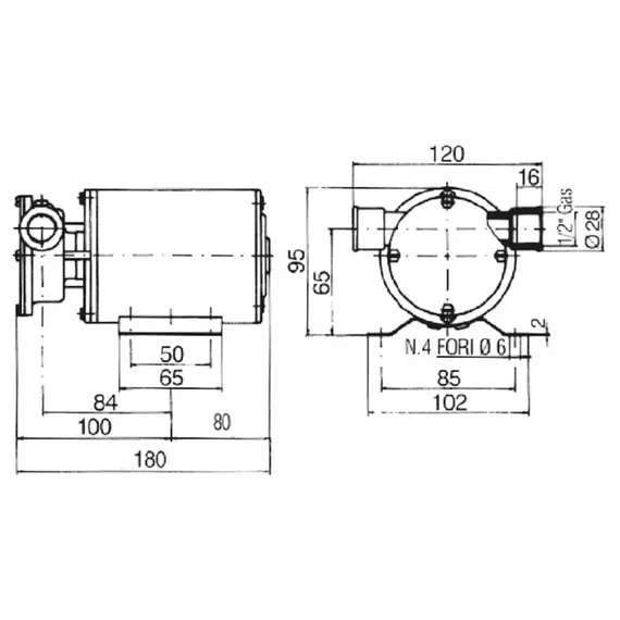Pompe EP45 - 24V, Tension, V CC: 24, 2 image Pompe EP45 - 24V, Tension, V CC: 24, 2 image