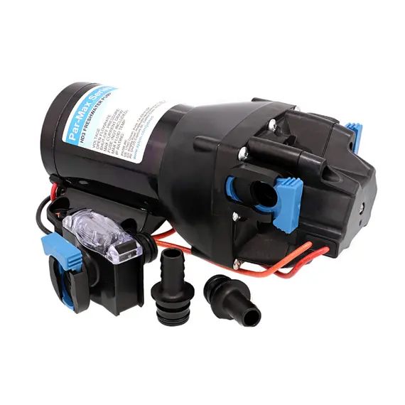 Par-max 4HD Pressure-controlled Pump - 40psi - 24V, Maximum water flow, l/min: 15, Voltage, V DC: 24