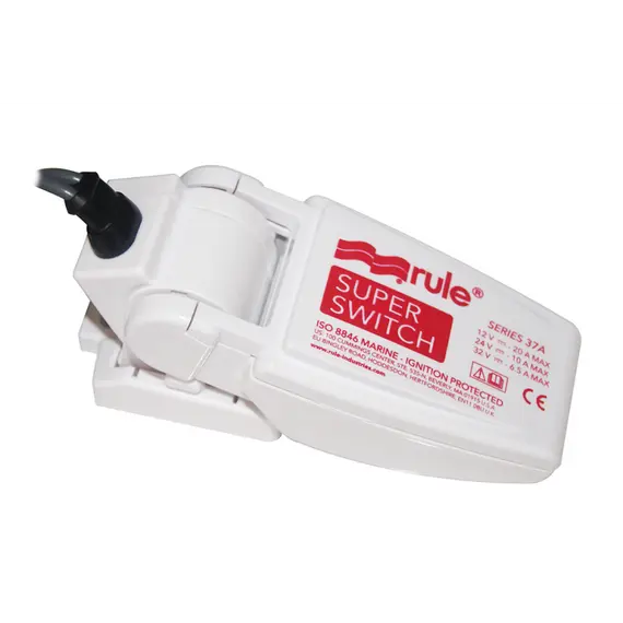 Interrupteur de pompe de cale Rule 37A - 12-24-32V, Tension, V CC: 12-24-32