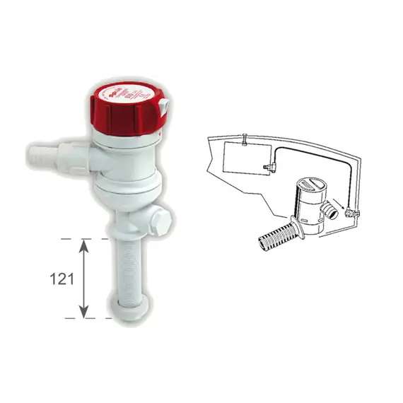 Pompe d'immersion de ventilation de la série Pro - Entrée droite - 12V, 2 image