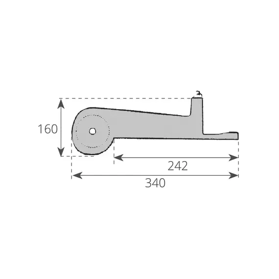 Stainless Steel Bow Spooler - 340mm, 3 image Stainless Steel Bow Spooler - 340mm, 3 image