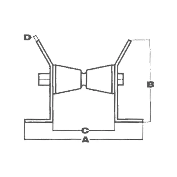 Stainless Steel Bow Spooler - diameter76mm, Diameter, mm: 76, 2 image Stainless Steel Bow Spooler - diameter76mm, Diameter, mm: 76, 2 image