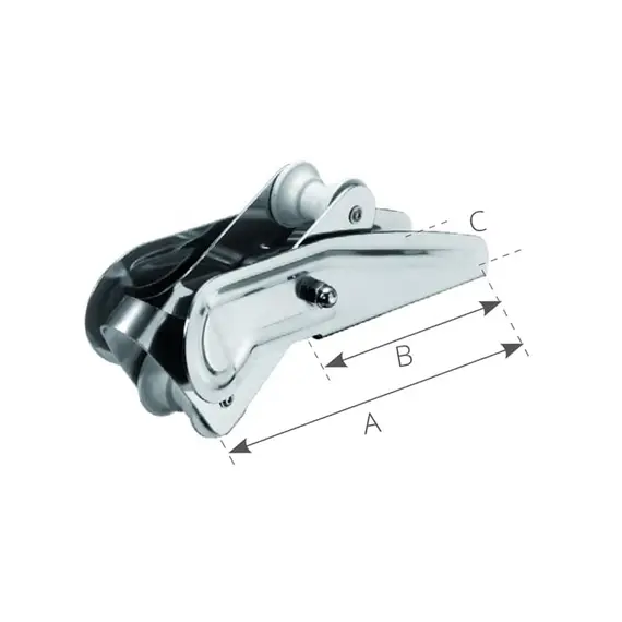 Stainless Steel Hinged Bow Spooler - 390mm, 2 image Stainless Steel Hinged Bow Spooler - 390mm, 2 image