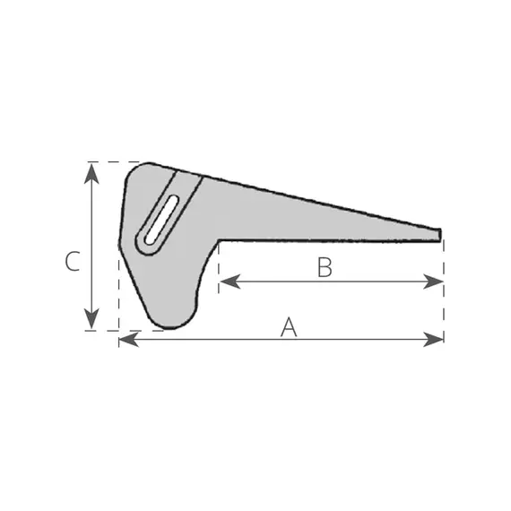 Stainless Steel Bow Spooler - 370mm, For anchor up to, kg: 10, 2 image Stainless Steel Bow Spooler - 370mm, For anchor up to, kg: 10, 2 image
