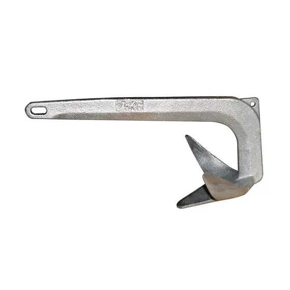 Galvanized Steel Bruce Anchor - 5kg, Weight, kg: 5