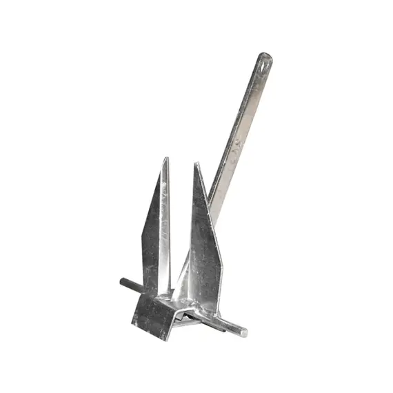Galvanized Steel Danforth Style Anchor - 10kg, Weight, kg: 10