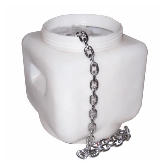 Stainless Steel Calibrated Chain - 6mm - 50m, Chain  diameter, mm: 6, Spool, m: 50, 2 image Stainless Steel Calibrated Chain - 6mm - 50m, Chain  diameter, mm: 6, Spool, m: 50, 2 image