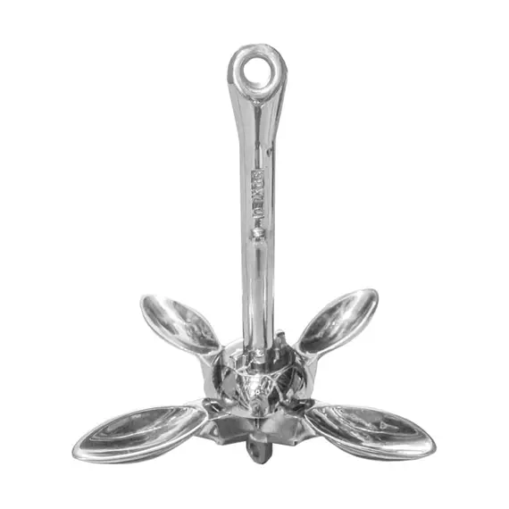 Stainless Steel Grapnel Anchor - 2.5kg, Weight, kg: 2.5